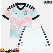 Camisa de Futebol Bélgica Zeno Debast #2 Equipamento Secundário Infantil Mundo 2026 Manga Curta (+ Calças curtas)